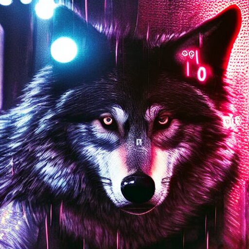 make it a cyber-wolf.