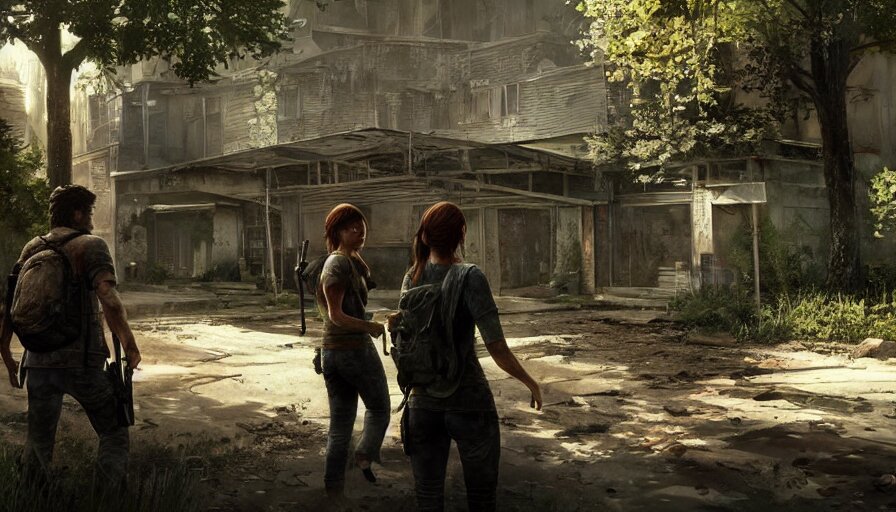 soldados vs civiles en la serie the last of us