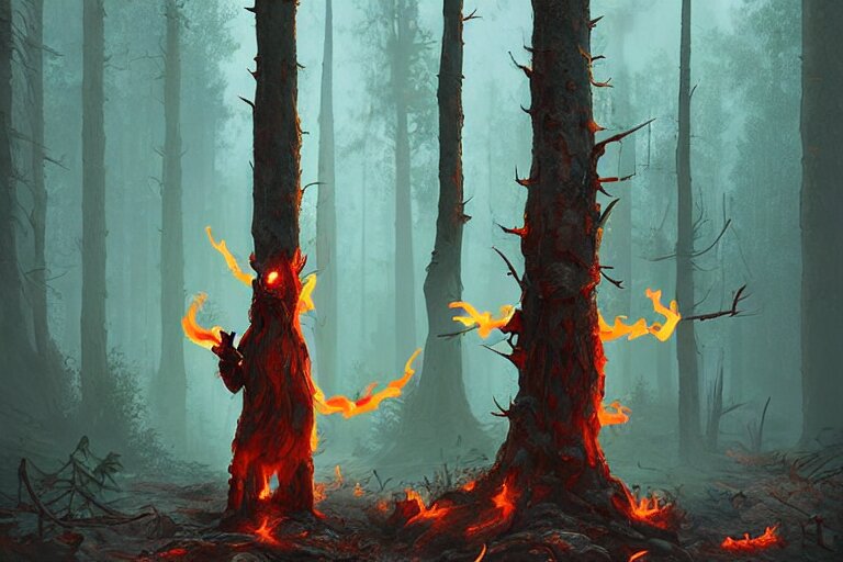 fire forest