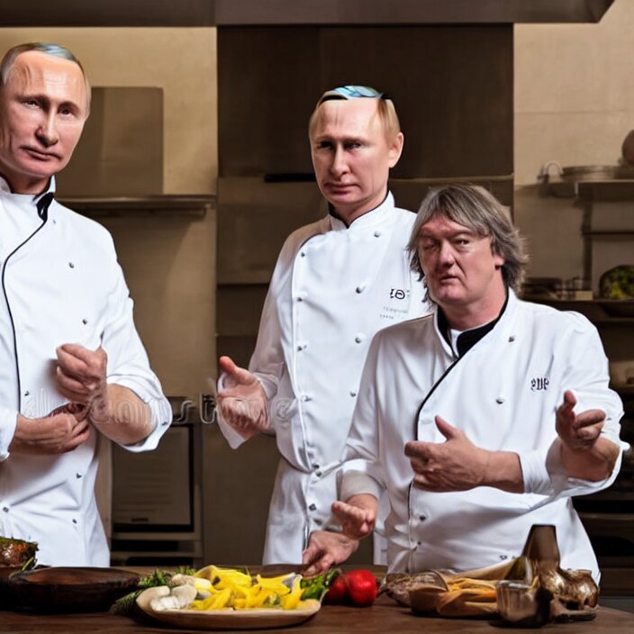 Cook food vladimir putin