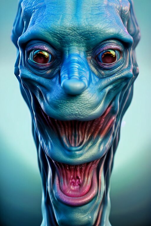 Alien laughing 