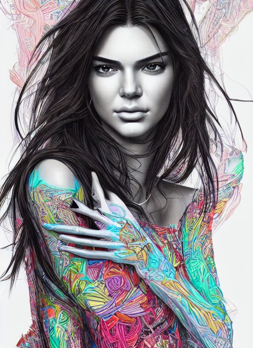 Hand paint beauty 