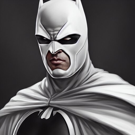 Characters portrait of moonknight mixed with batman by artgerm and tom bagshaw, merged character, full body, 4k, highly detailed, cinematic lighting
