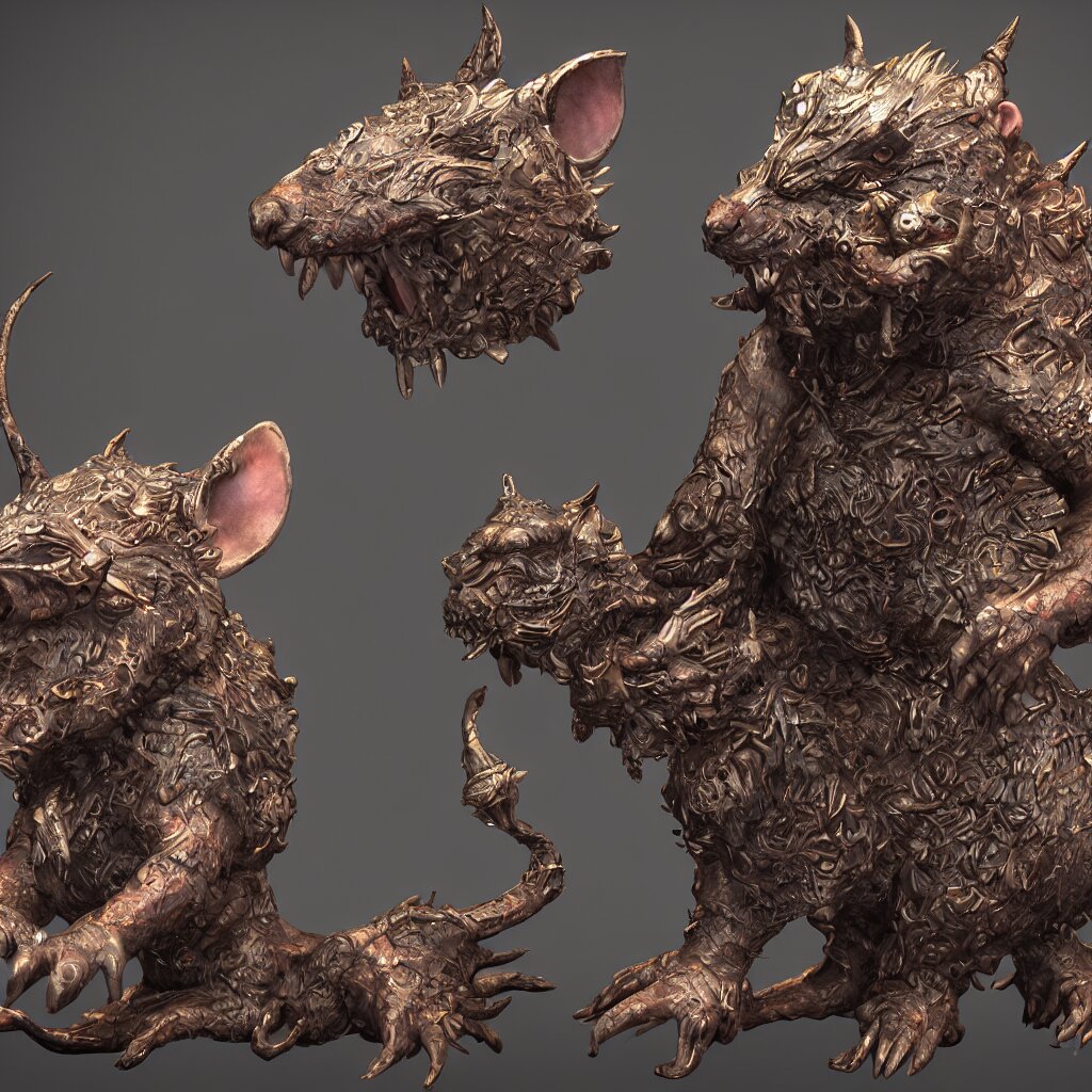 Change renders to a more fantastical creature