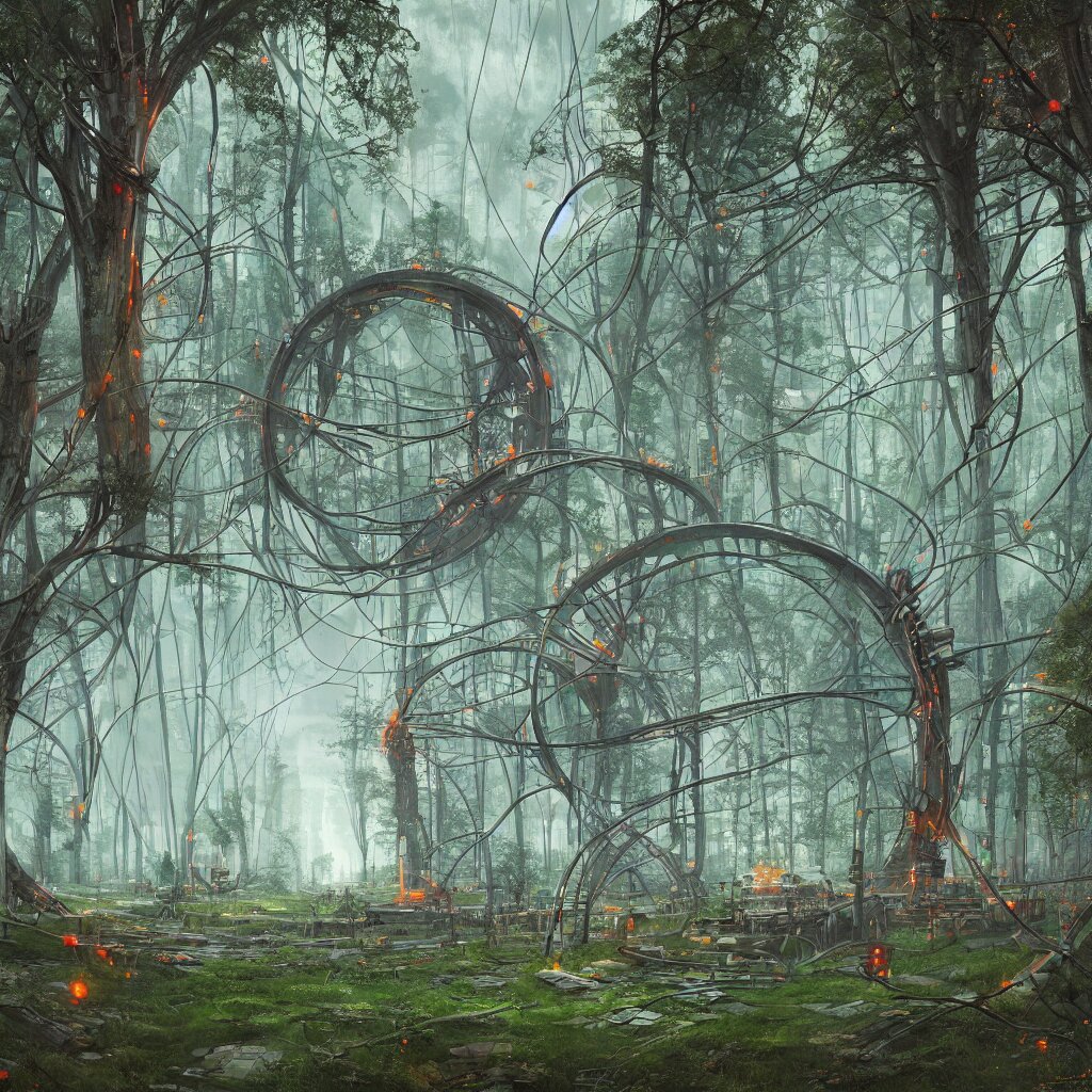 forest circles