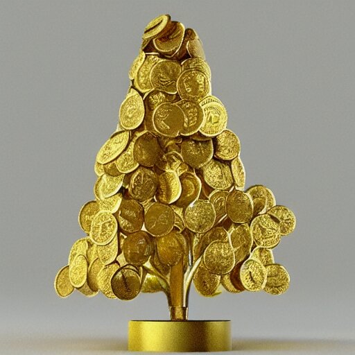 make the coin gold and change the tree to a palm.