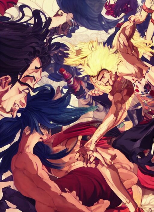 Warrior Anime fighting 