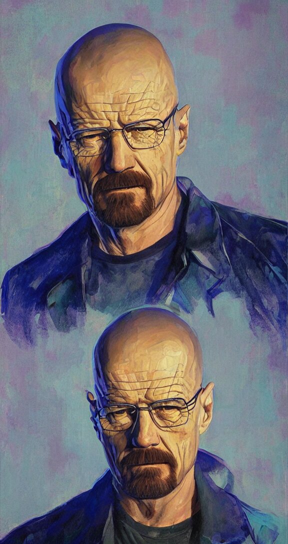 Make him look like a real Walter white