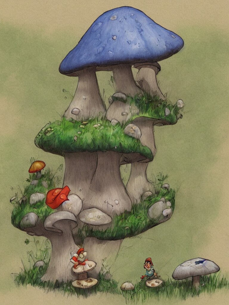 Turn the Mushroom into a Giant Mushroom