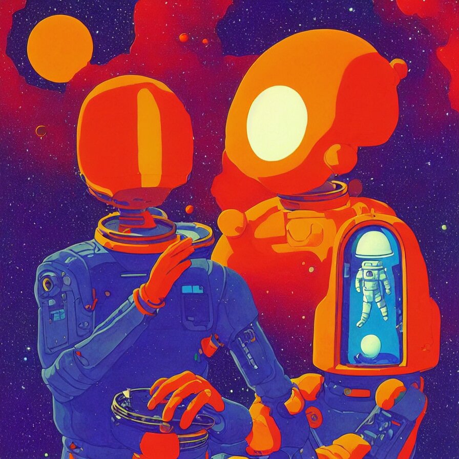 a portrait of a space wizard with a glowing magic wand, dug up from an astrological space site, and dreaming psychedelic hallucinations in the vast icy landscape of antarctica, by soul bass, kawase hasui, moebius and edward hopper, colorful flat surreal design, xray hd, 8 k, artstation. replace the astronaut with a space wizard and the artifact with a glowing magic wand.