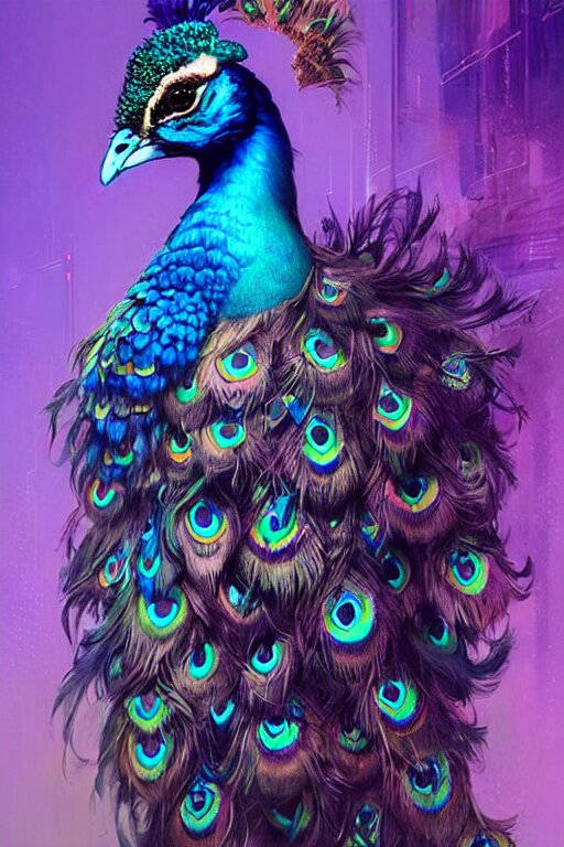 turn peacock into a hideous mutant