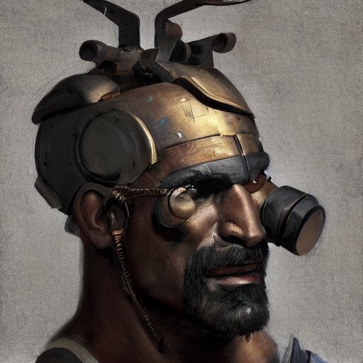 ! dream artwork of a tv - headed muscular blacksmith man with a tv on his head, cool style, concept art, super detailed, 4 k hd, trending on artstation, digital painted, low contrast, made by greg rutkowski and viktoria gavrilenko 
