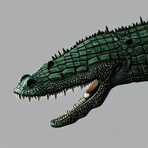 cyborg crocodile but minimalistic corporative art, trending on artstation, minimalism