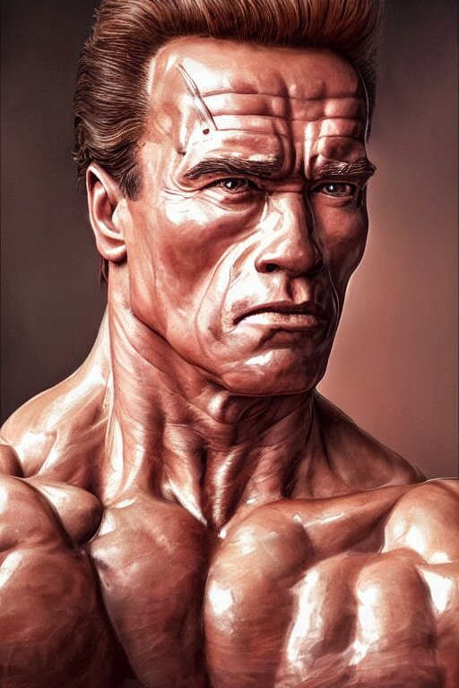 Bodybuilder Arnold 