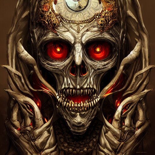horrifying lich, maximalist, high detail, 8k, ornate, dark fantasy, realistic, masterpiece, Trending on art station, complex, WLOP