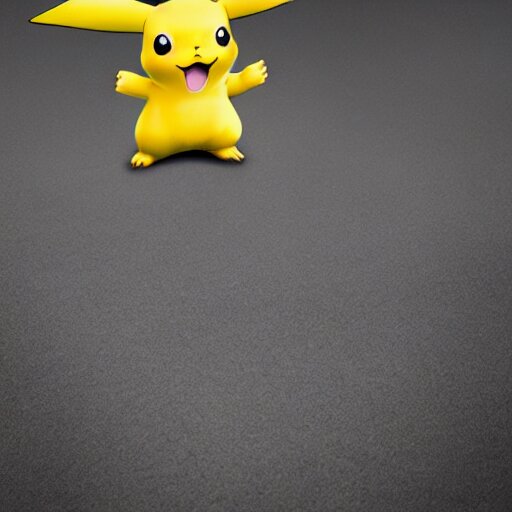 a stunning photograph of a Pikachu wearing a cape, 8 k hd, hilarious, incredibly detailed. add a goofy emoticon face to it