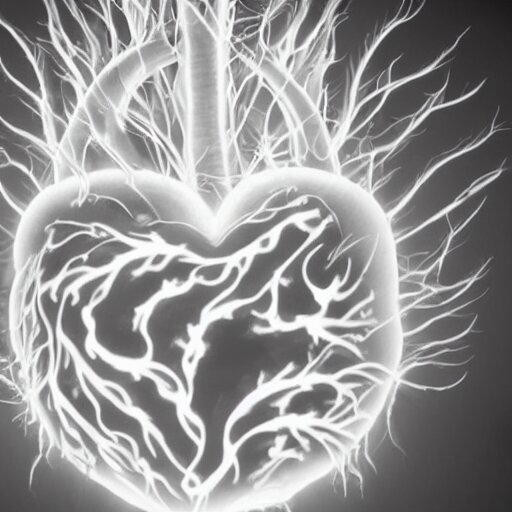 beating heart transforming into a volleyball ball