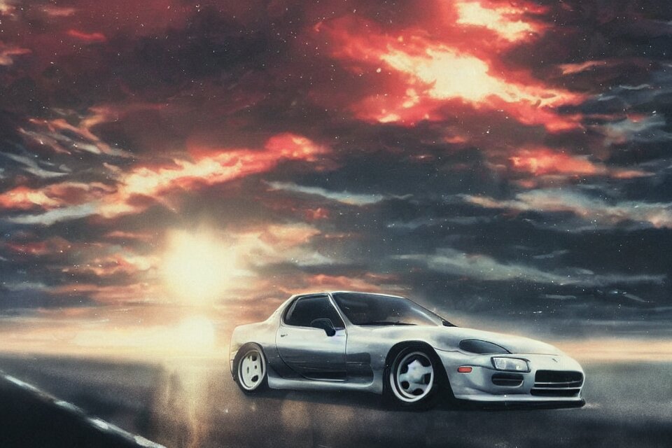 Toyota supra  cinematic 