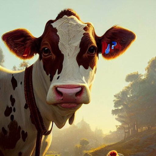 Highly Detailed Portrait 🐄, in GTA V, Stephen Bliss, Unreal Engine, Fantasy Art by Greg Rutkowski, Loish, Rhads, Ferdinand Knab, Makoto Shinkai and Lois van Baarle, Ilya Kuvshinov, Ross Draws, Tom Bagshaw, and Global Illumination, Radiant Light, Detailed and Intricate. highly detailed portrait 🐄, in gta v, stephen bliss, unreal engine, fantasy art by greg rutkowski, loish, rhads, ferdinand knab, makoto shinkai and lois van baarle, ilya kuvshinov, rossdraws, tom bagshaw, global illumination, radiant light, detailed and intricate environment