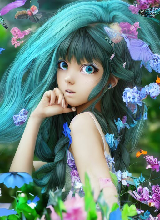 A beautiful girl 