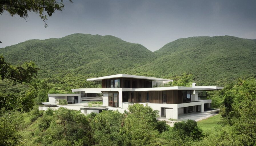 Become an incredibly beautiful modern villa