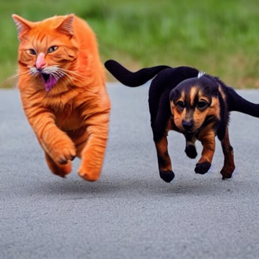 Running animal