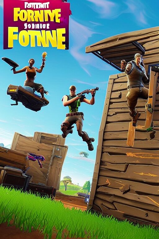 change the title to “ fortnite: copy of a copy game “