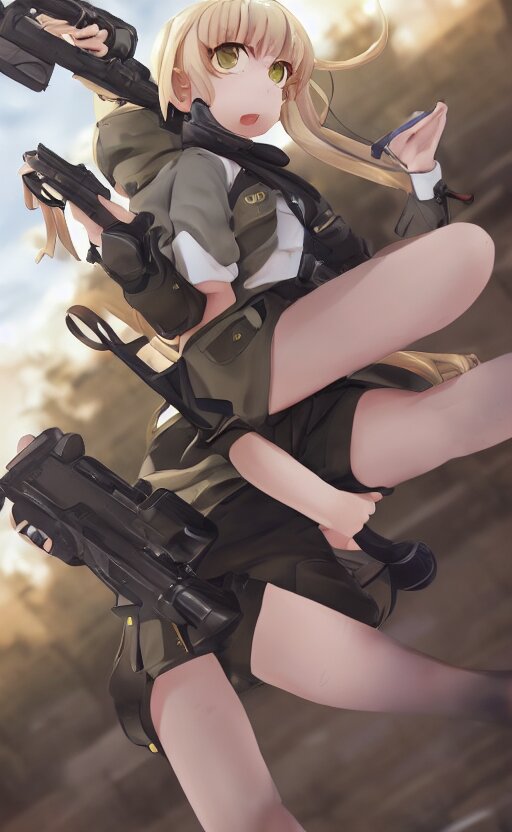 Shoot on head with akm 
