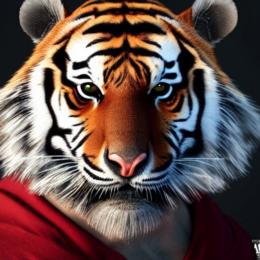 a tiger as superman,commission art,highly detailed,comic artstyle,photorealistoc,cinatoc movie shot,detailed face,artstation,deviantarz,charles bowater,trevor henderson,stan lee,4k,mega realism. make it a dream