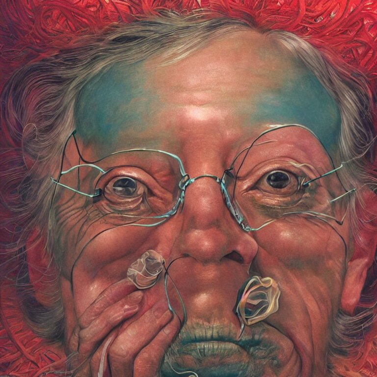 Potrait of A p j kalam