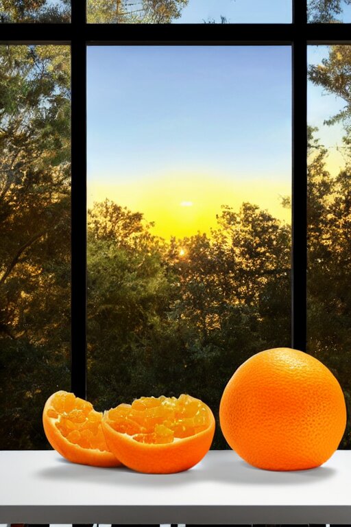 Orange become a monster