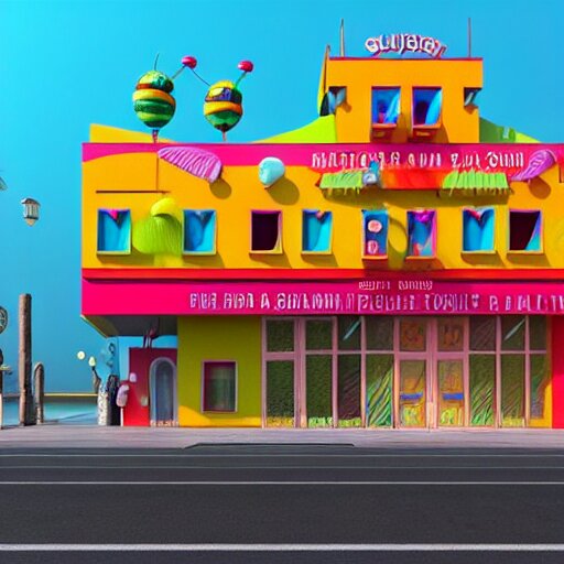 freddy mamani silvestre facade, highly detailed, photo, artstation, 3 d render perspective, sharp focus, style by wes anderson, 8 k, ultra realistic, glow, soft lighting, hyperrealistic, unreal engine 