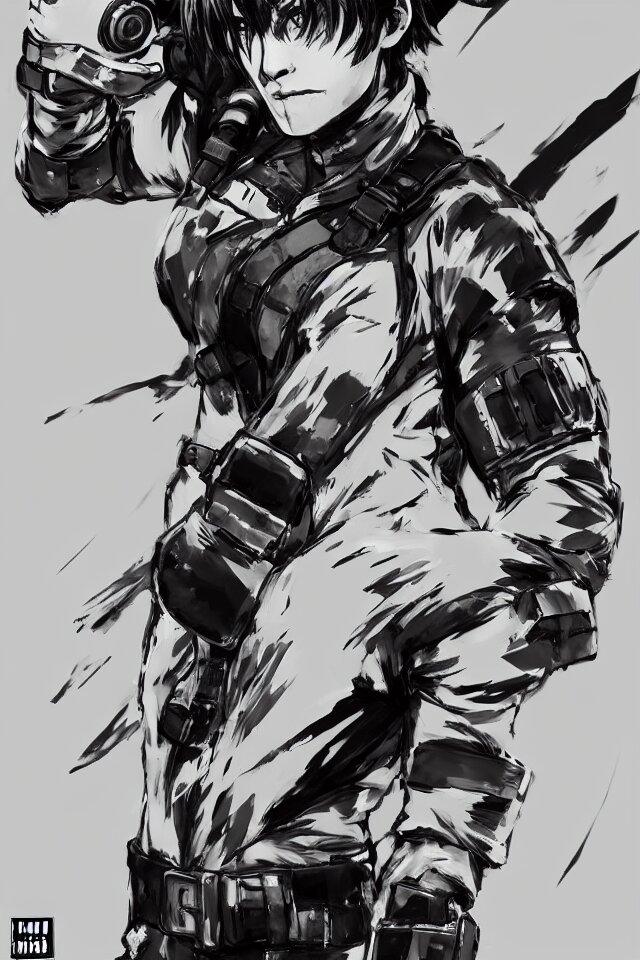 Sketch of tiger 