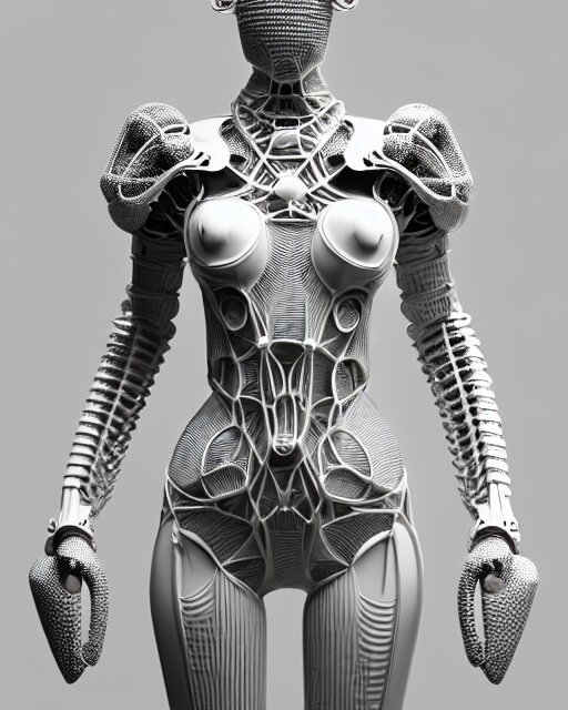 robotic woman