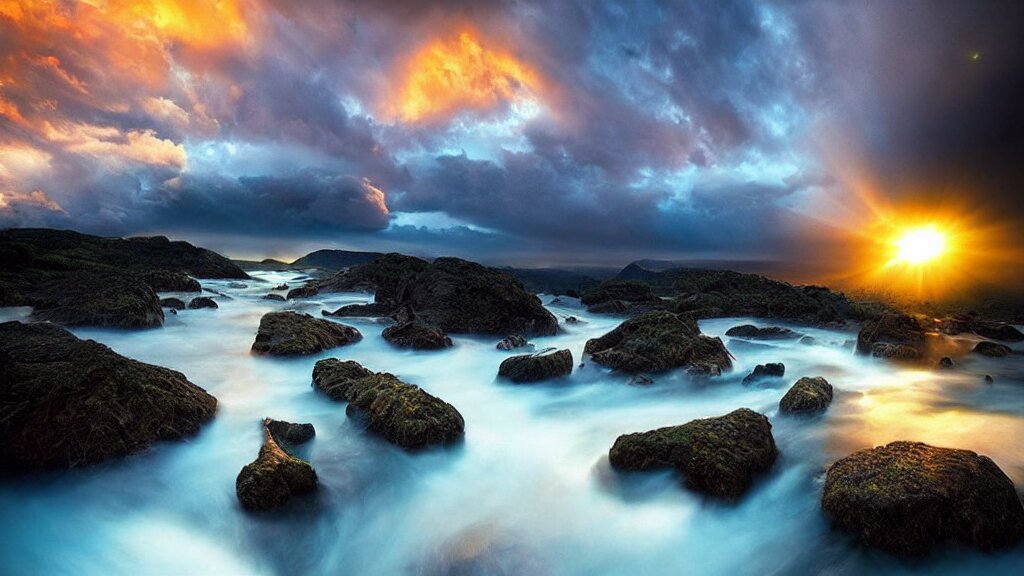 amazing landscape photo by marc adamus, beautiful dramatic lighting