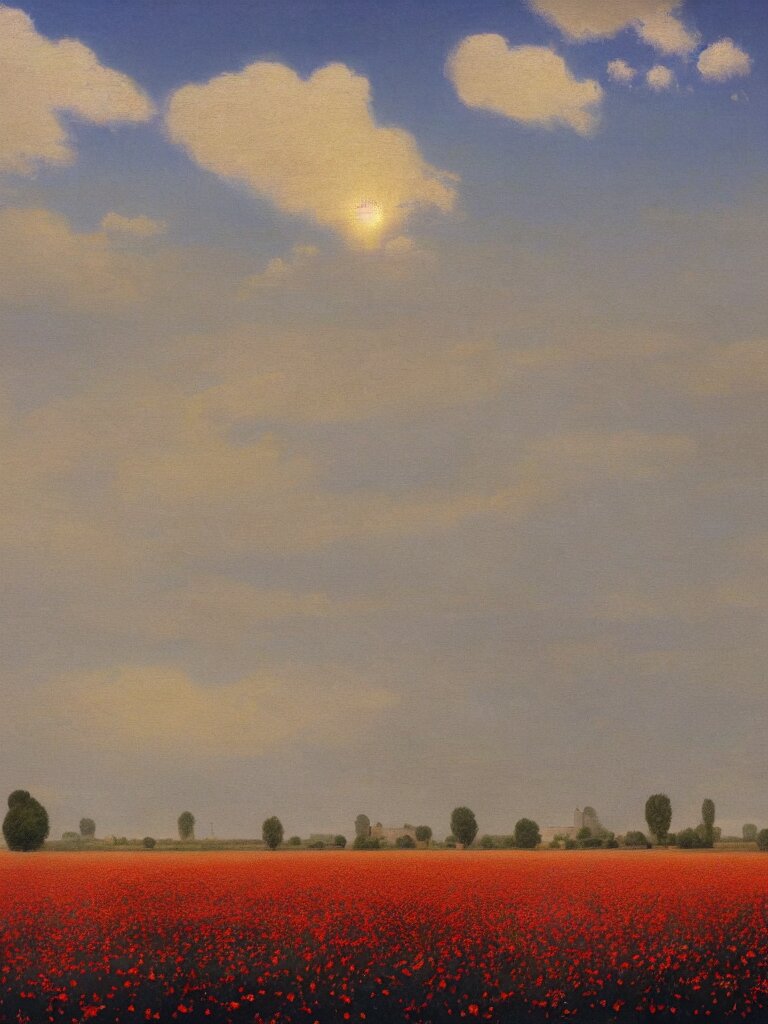 flat landscape