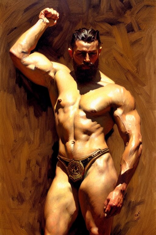 John Abraham muscular body builder 