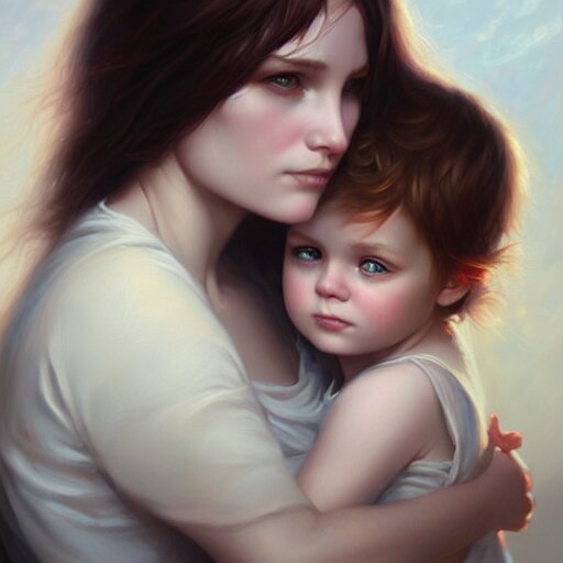 Mom and son