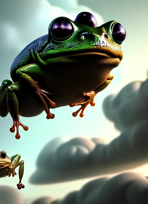 Once upon a time, a group of frogs decided to participate in a race. The goal was to reach the top of a tall tower. As the race began, the frogs' family and friends cheered them on.  However, the frogs soon realized that the tower was very tall and the task ahead of them was not easy. As the race progressed, one by one, the frogs began to give up. Except for one little frog who continued to climb higher and higher.  The other frogs, who had given up, started to jeer at the little frog and said, "Why bother? You'll never make it to the top. It's too high!"  But the little frog continued to climb and didn't pay any attention to the negative comments. Finally, after much effort, the little frog reached the top of the tower and was declared the winner of the race.  The other frogs were astonished and asked the little frog how he had managed to reach the top. It was then revealed that the little frog was deaf and had not heard the negative comments from the other frogs. He had simply persevered towards his goal and achieved success.  Moral of the story: Do not let negative comments or criticisms deter you from achieving your goals. Focus on your own journey, persevere through the obstacles, and you will ultimately reach your destination.