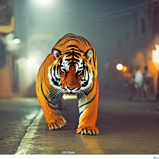 Tiger open road neon 