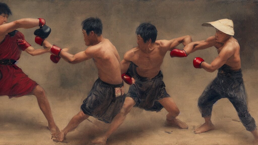 fighting