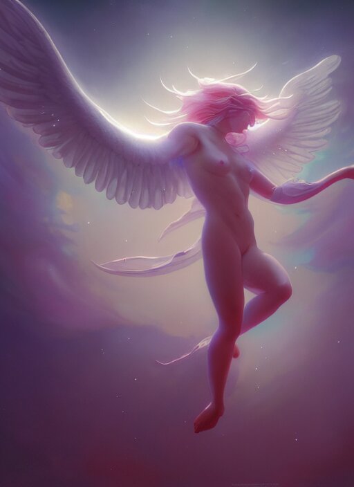 Pink male Angel 