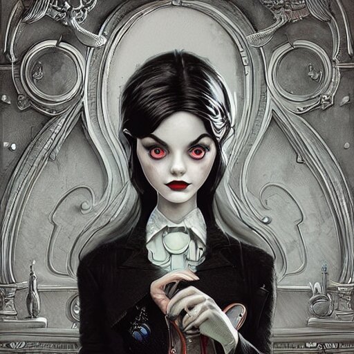 Wednesday Addams Charles Addams