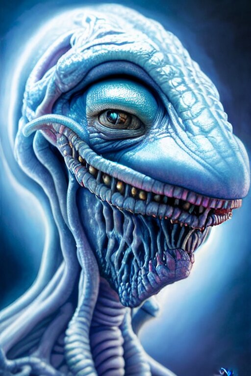 Alien laughing 