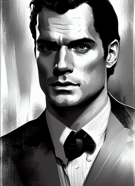 Superman portrait
