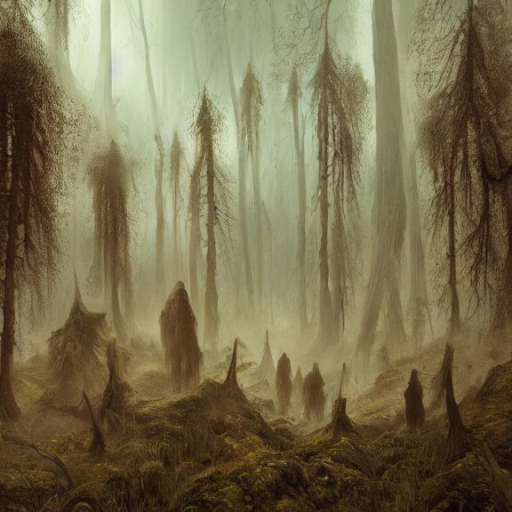 scary forest ancien