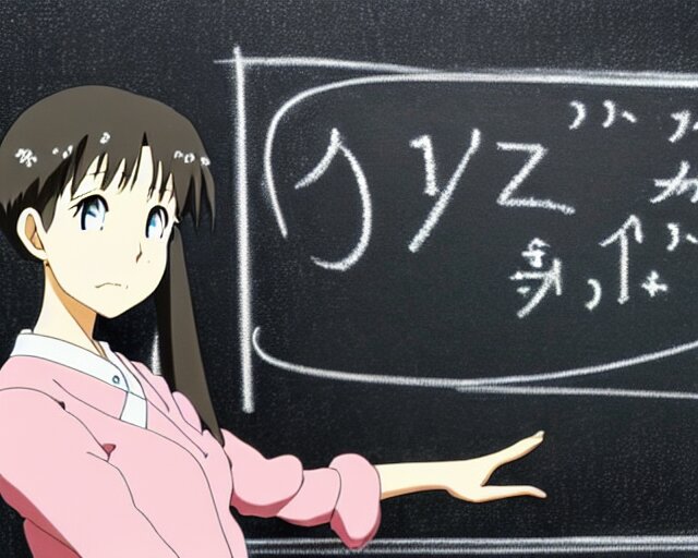 School blackboard
