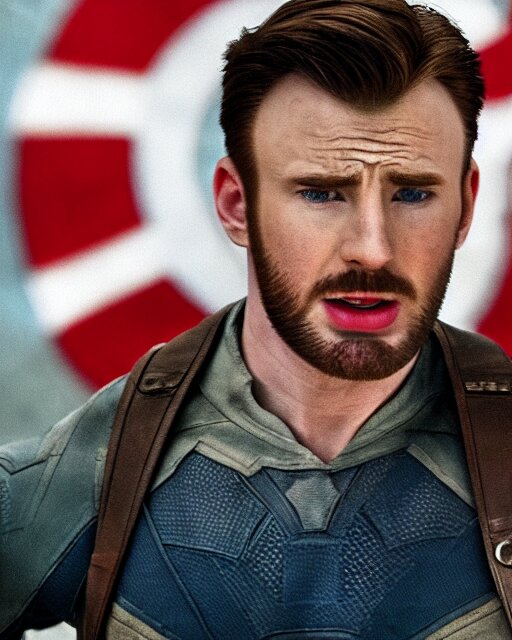 Make him look like real Chris Evans