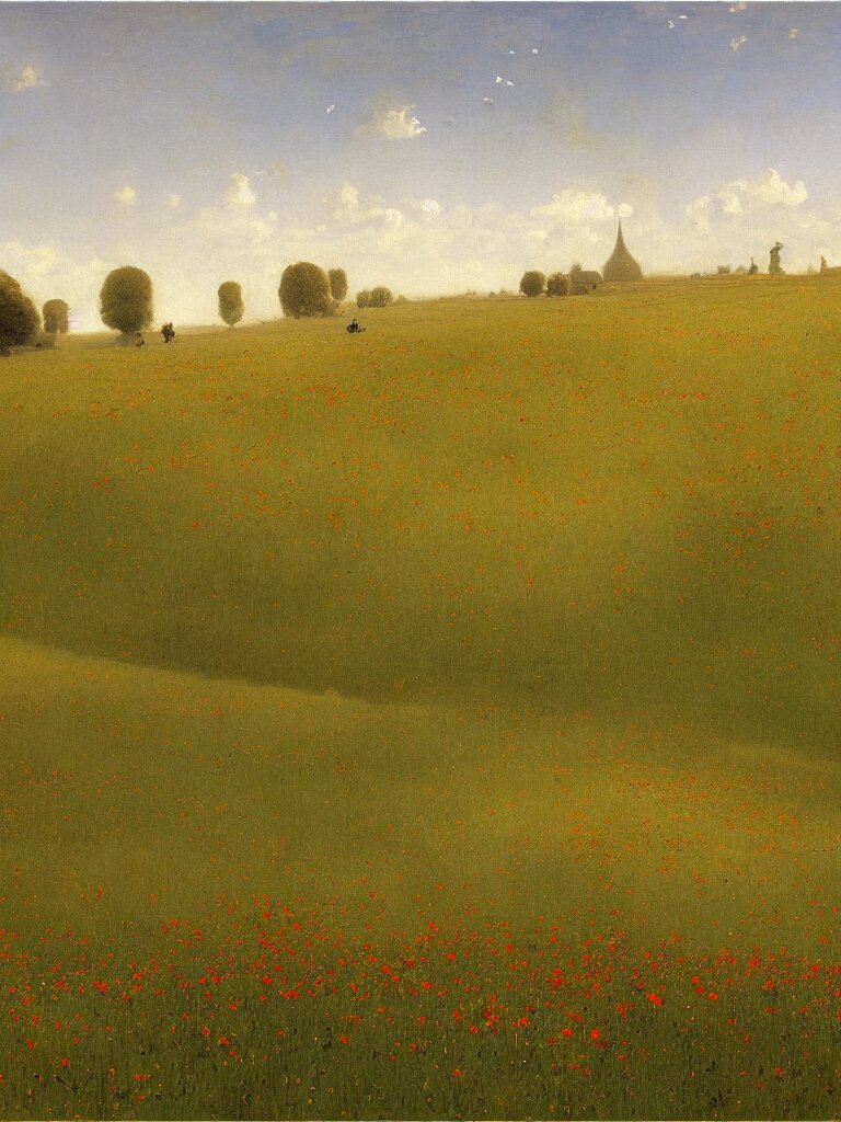 flat landscape