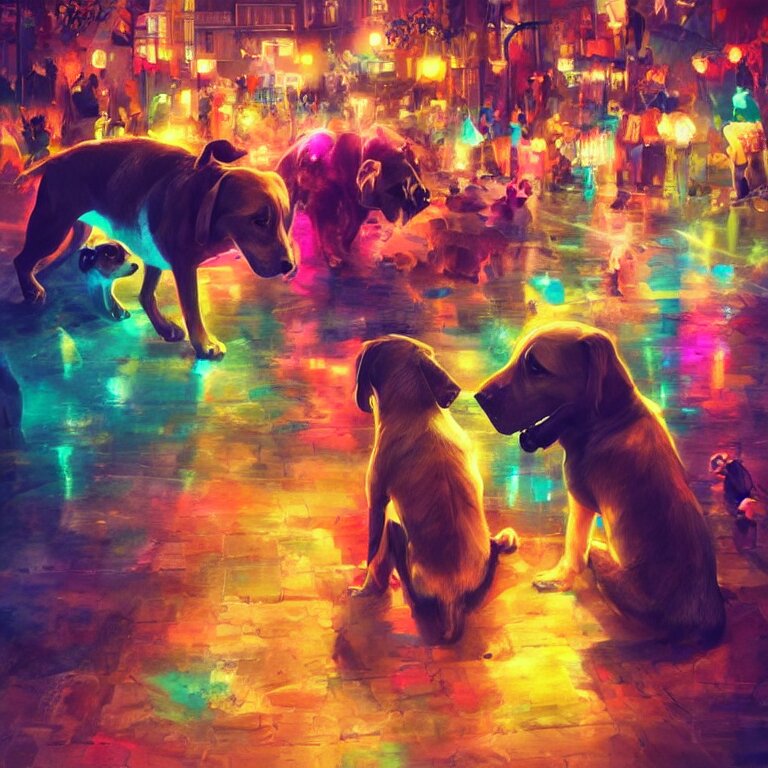 neon animals 